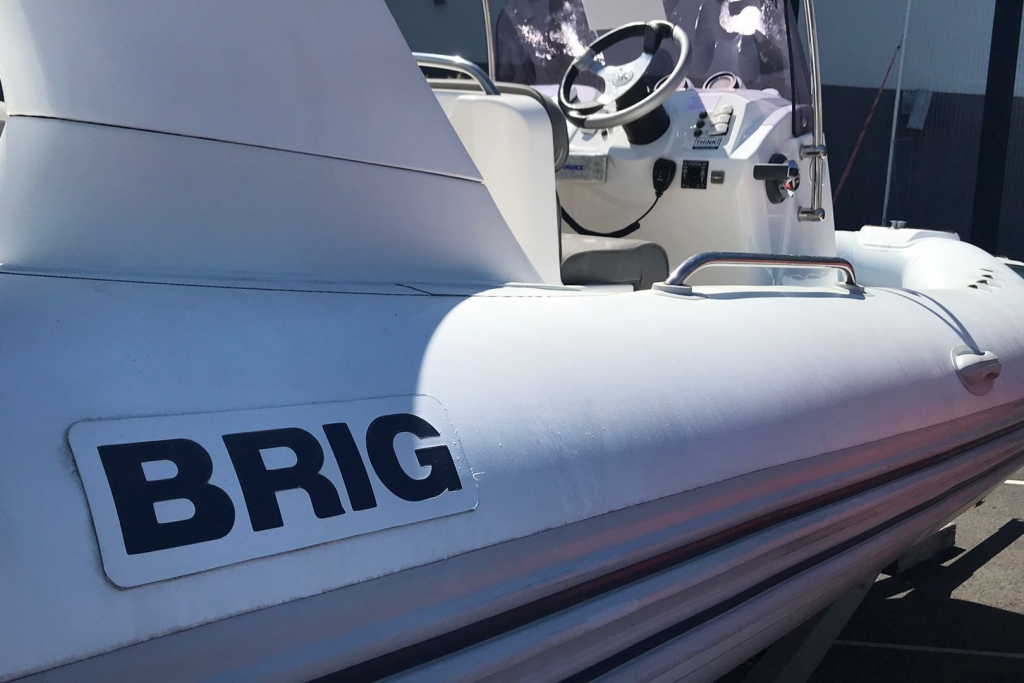 Boat Details – Ribs For Sale - 2012 Brig Eagle 650 Evinrude 115 HO engine