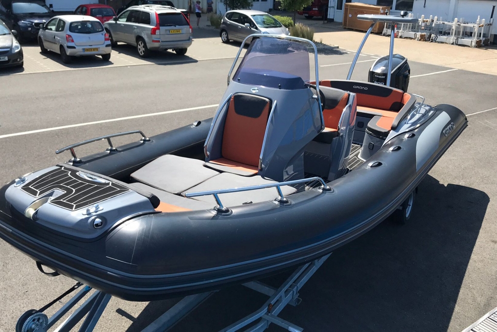 Boat Details – Ribs For Sale - 2018/19 Grand Golden Line 650 Evinrude G2 200