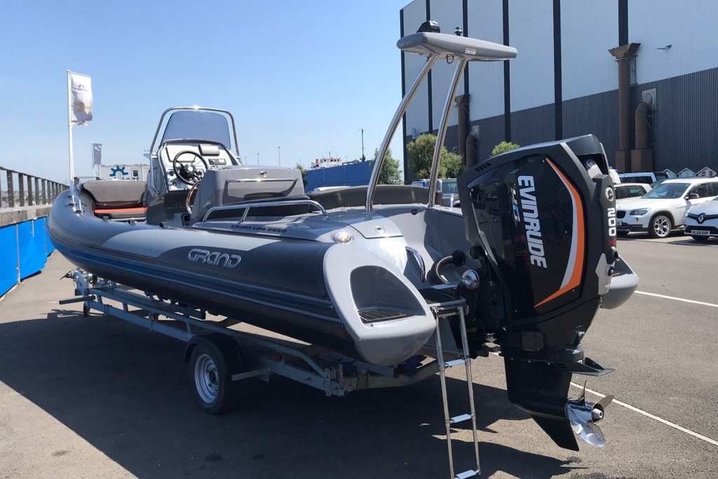 Boat Details – Ribs For Sale - 2018/19 Grand Golden Line 650 Evinrude G2 200