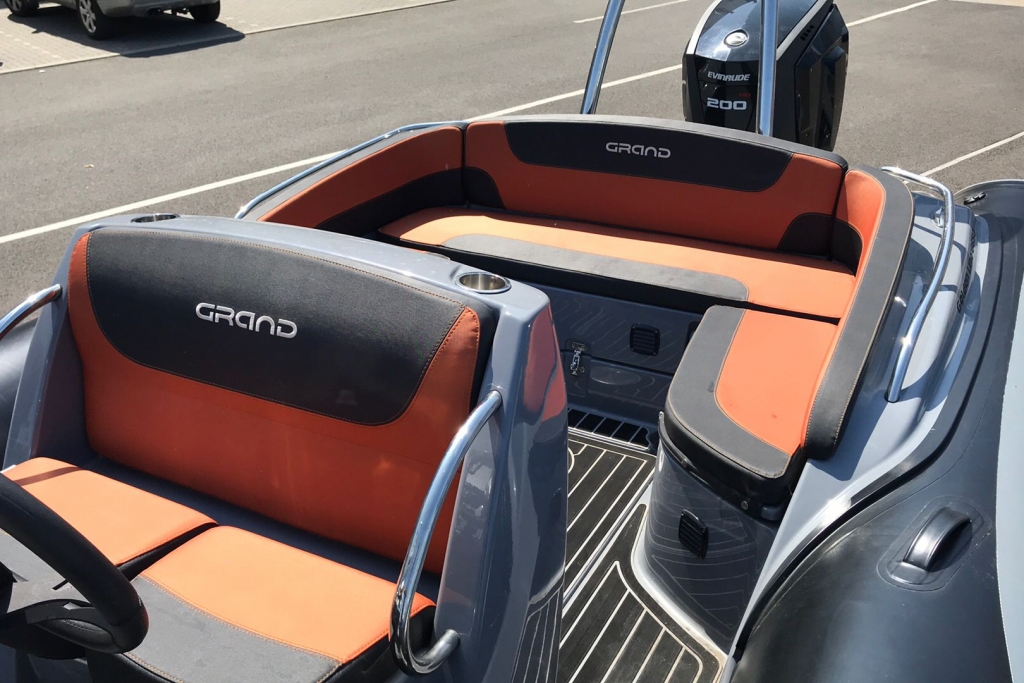 Boat Details – Ribs For Sale - 2018/19 Grand Golden Line 650 Evinrude G2 200