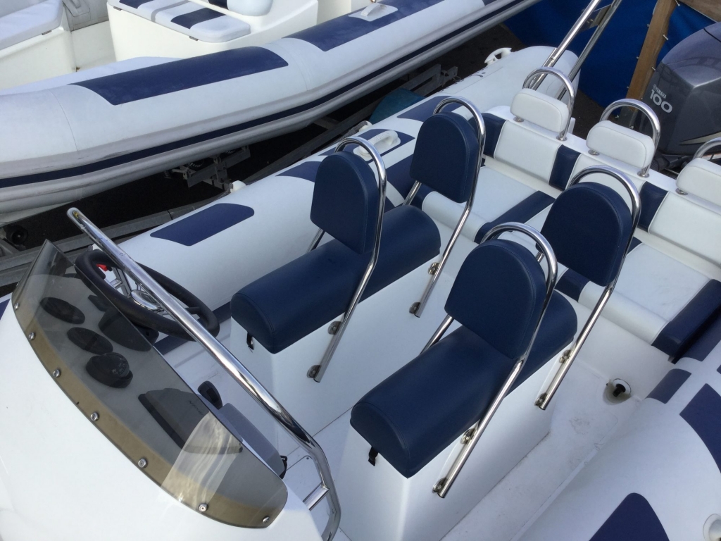 Boat Details – Ribs For Sale - Used Ribeye A600 RIB with Yamaha F100DET engine and trailer