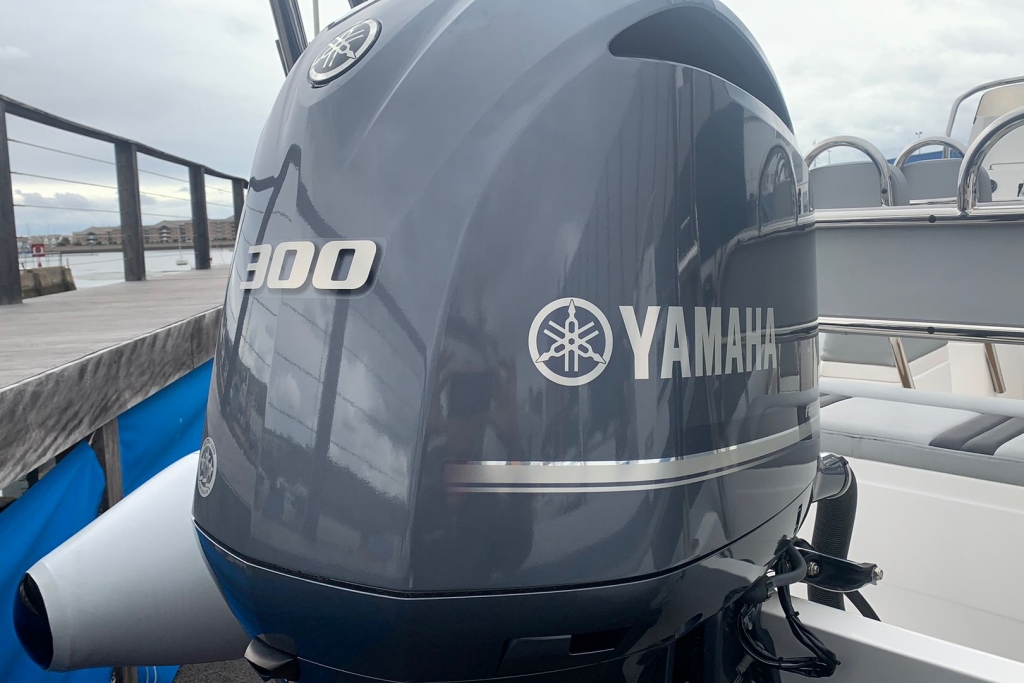 Boat Details – Ribs For Sale - 2019 Ballistic RIB 7.8 Yamaha F300 with SBS 2600 kg Roller Trailer.