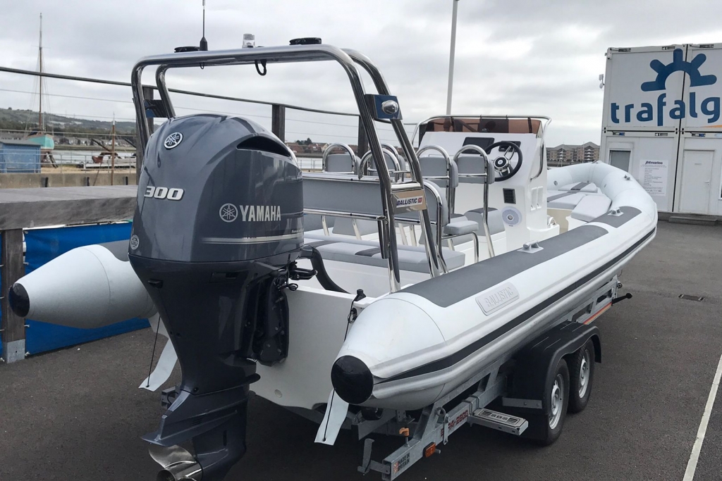 Boat Details – Ribs For Sale - 2021 Ballistic RIB 7.8m Yamaha F300