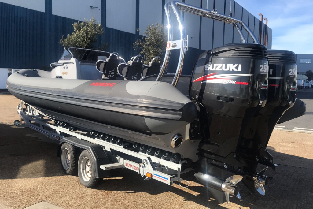 Boat Details – Ribs For Sale - 2015 Ribeye RIB  8.5 Twin Suzuki 250