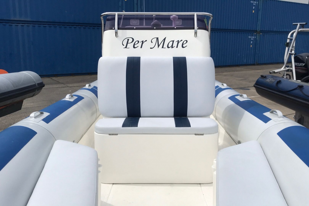 Boat Details – Ribs For Sale - 2004 Ballistic RIB 650 Sport Johnson 140hp engine