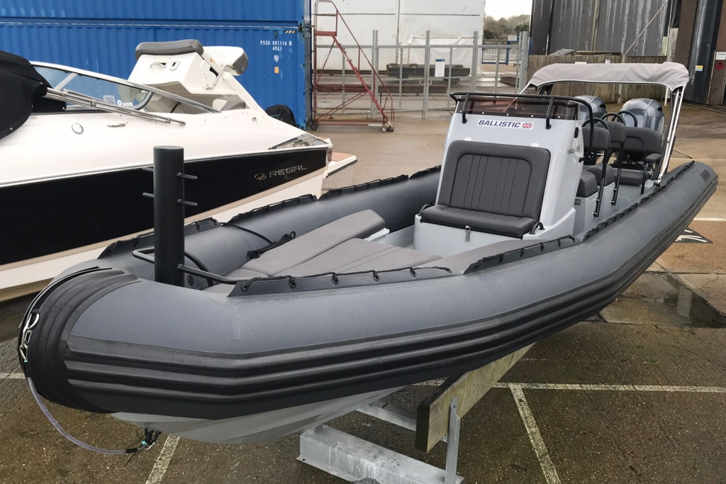 2023 Ballistic RIB LS 78 Twin Yamaha F200 XCA (DBW)  ***AVAILABLE MAY 2023***