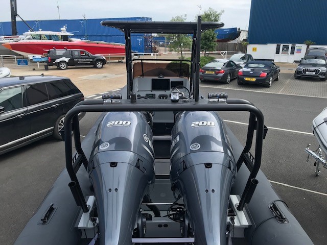 2023 Ballistic RIB LS 78 Twin Yamaha F200 XCA (DBW)  ***AVAILABLE MAY 2023***