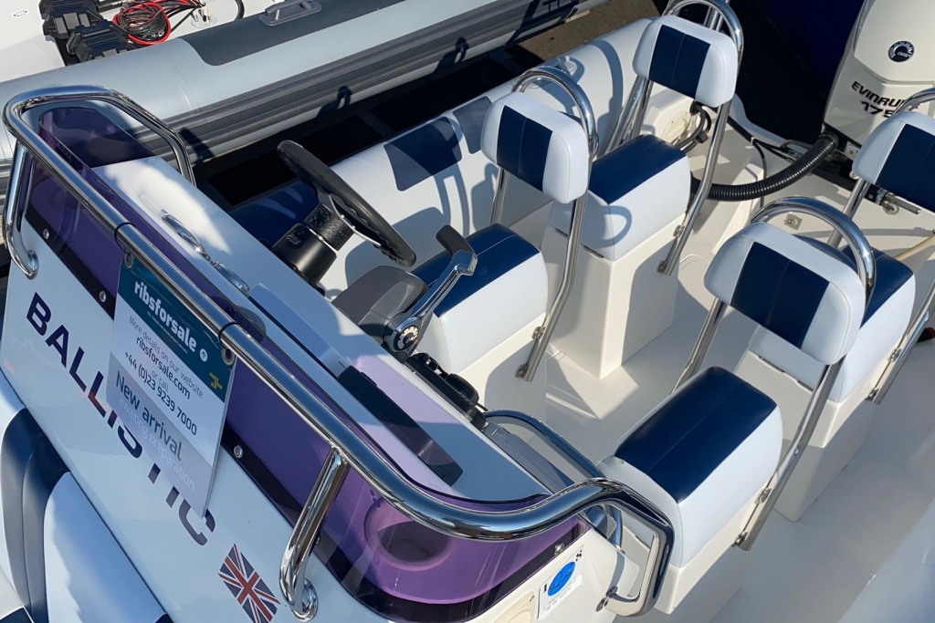 Boat Details – Ribs For Sale - Ballistic RIB 6.5 Evinrude ETEC 175 V6 175