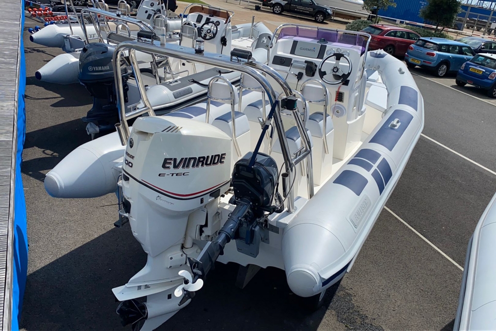 Boat Details – Ribs For Sale - 2006 Ballistic RIB 6.5 Evinrude E-TEC 200