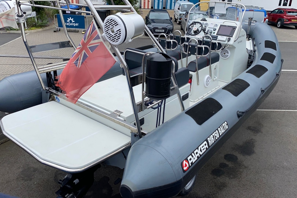 1765 - PARKER BALTIC 750 RIB WITH MERCRUISER INBOARD ENGINE._2.jpg