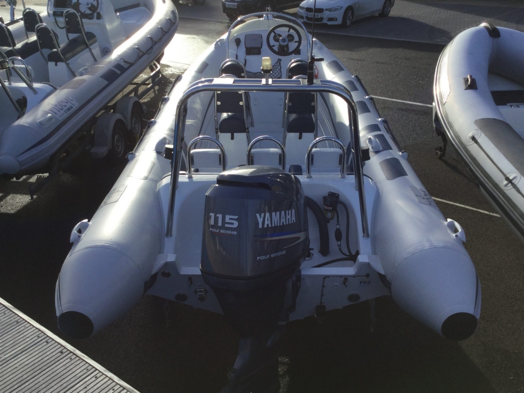 Boat Details – Ribs For Sale - Ribeye A600 RIB with Yamaha F115 hp Outboard Engine and Trailer