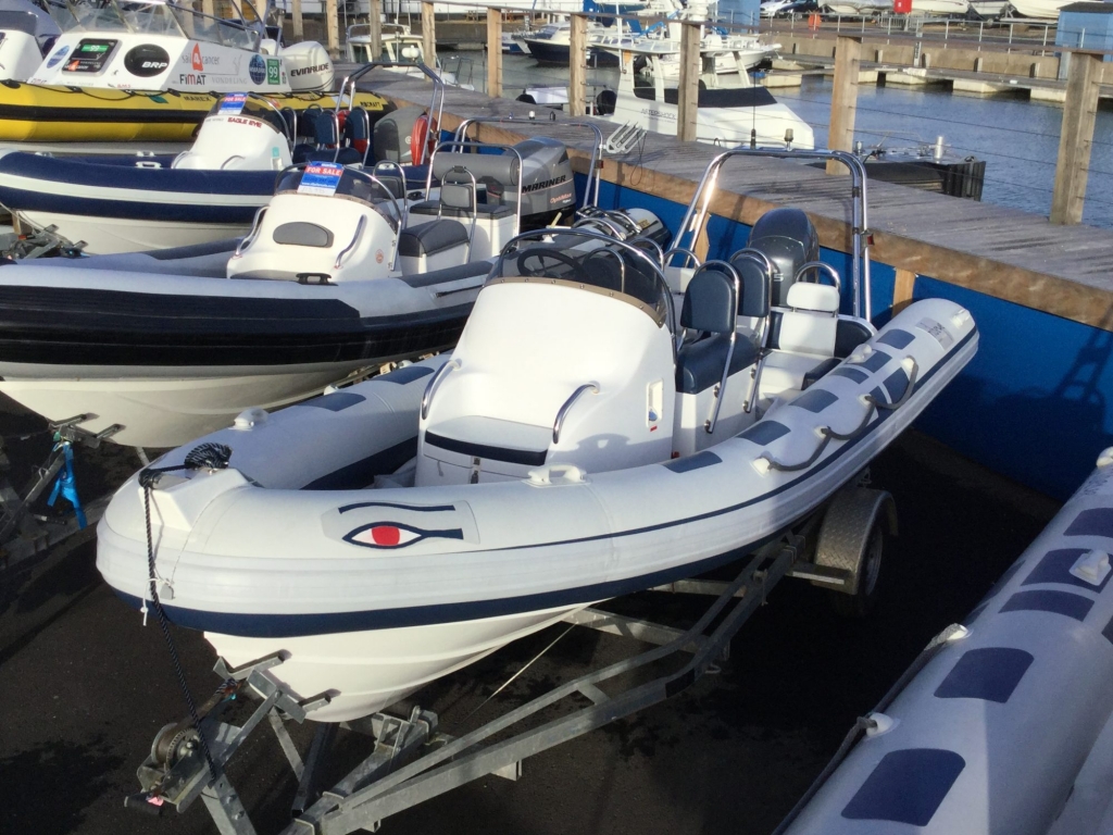 Boat Details – Ribs For Sale - Ribeye A600 RIB with Yamaha F115 hp Outboard Engine and Trailer