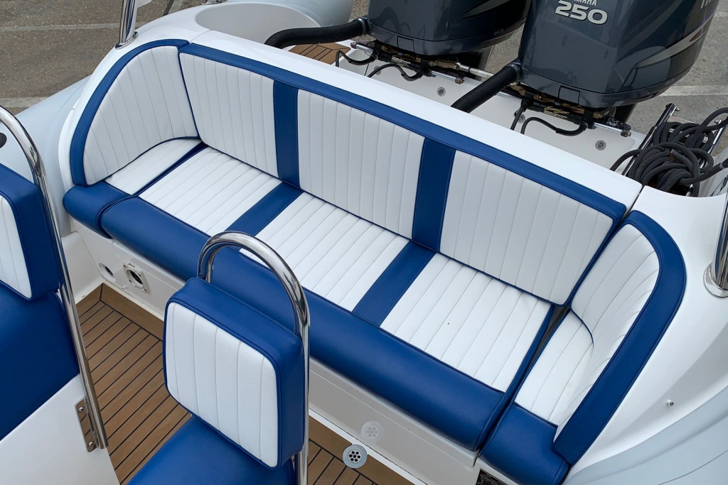 Boat Details – Ribs For Sale - Pre-owned Scorpion 8.75 RIB with twin Yamaha F250 AET engines.
