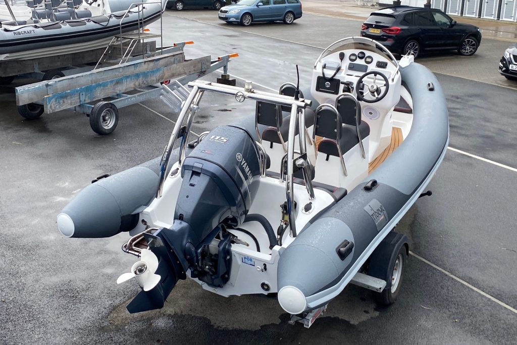 Boat Details – Ribs For Sale - 2014 Ribeye RIB A600 Custom Yamaha F115AET SBS 1300 Roller