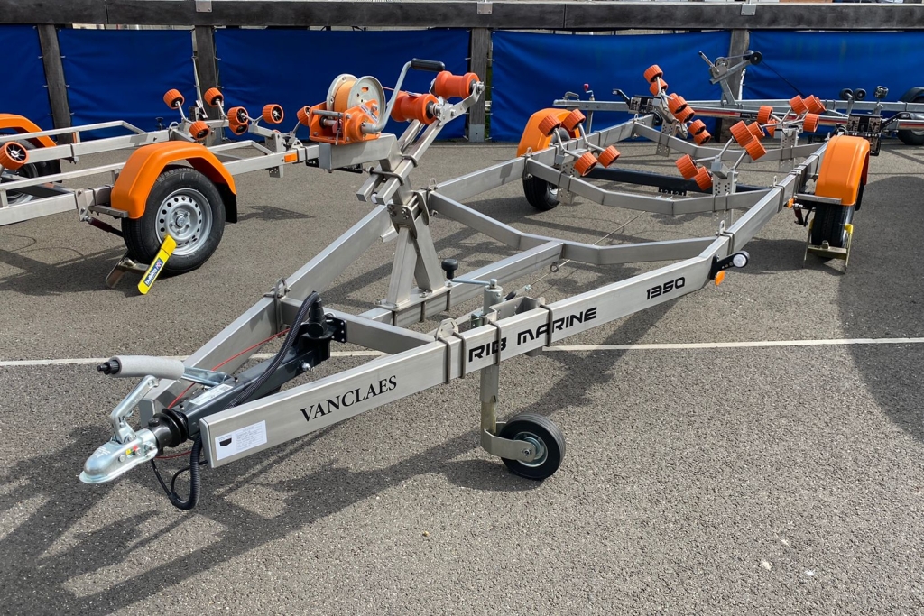 Click to see 2022 Vanclaes Trailers RIB Marine 1350kg - 6.0 - Roller Trailer