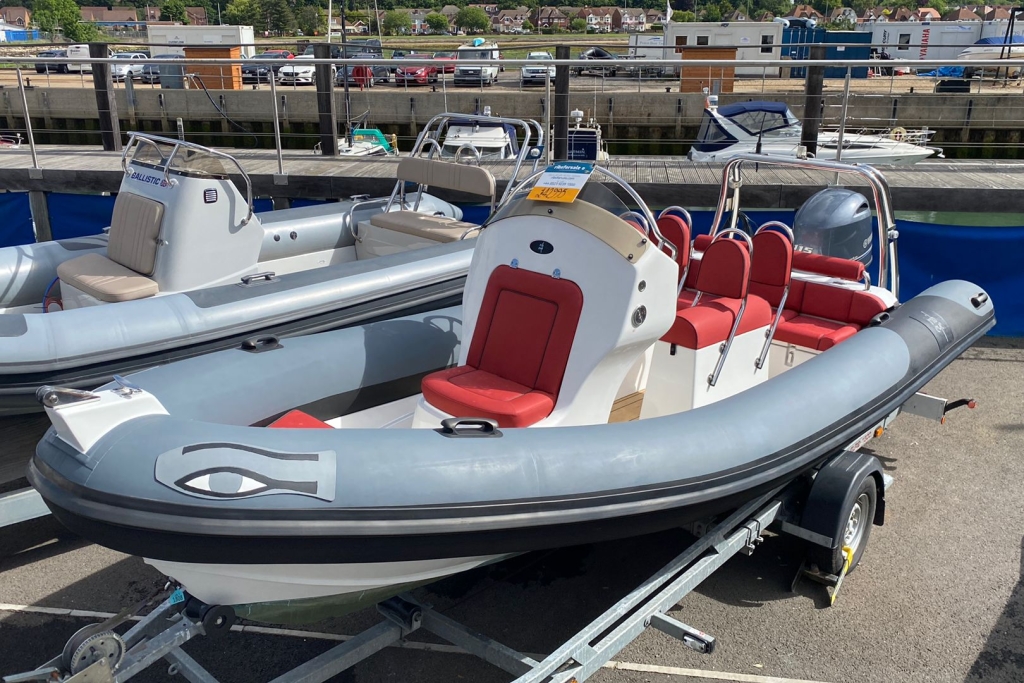 2017 Ribeye RIB A600 Yamaha F115BETL SBS 1300 Roller