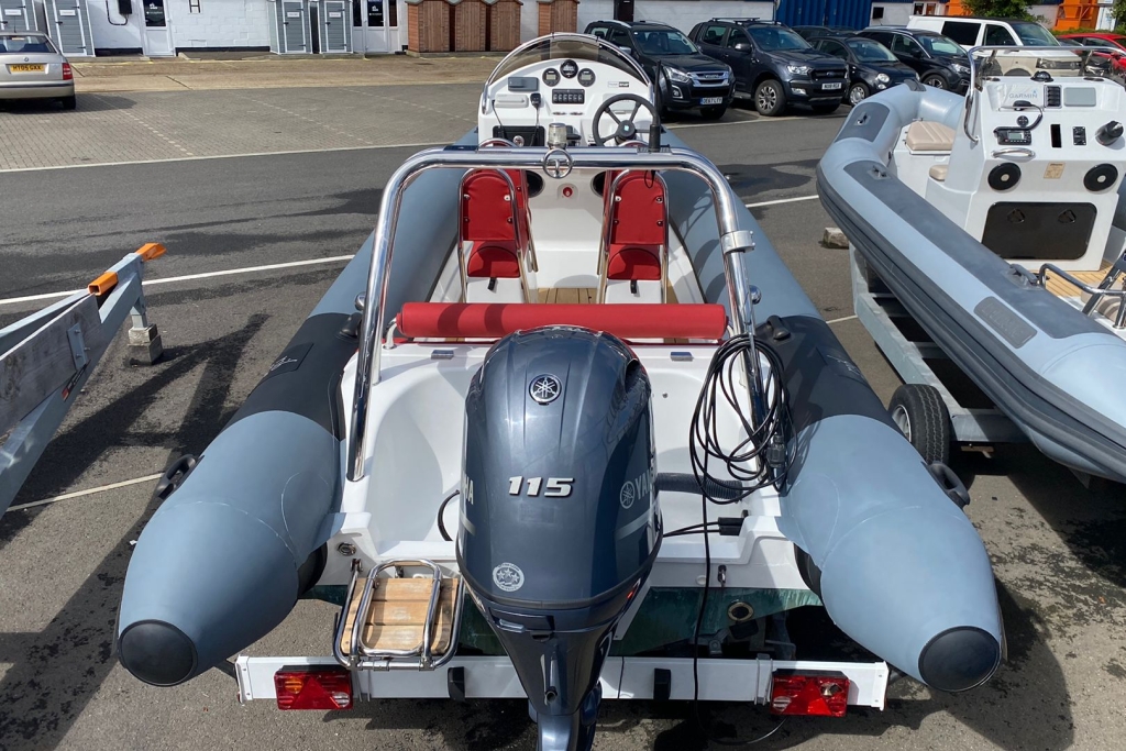 2017 Ribeye RIB A600 Yamaha F115BETL SBS 1300 Roller