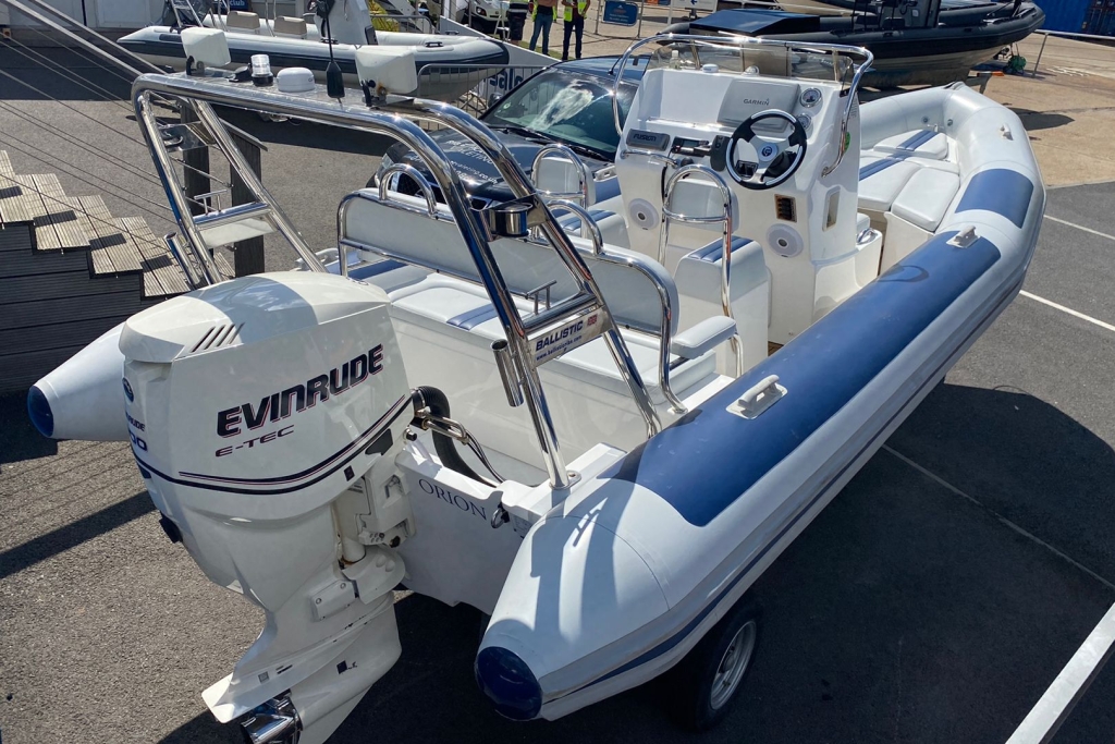 Boat Details – Ribs For Sale - 2014 Ballistic RIB 6.5 Sport RIB Evinrude ETEC 200 V6 Drive-by-Wire engine.