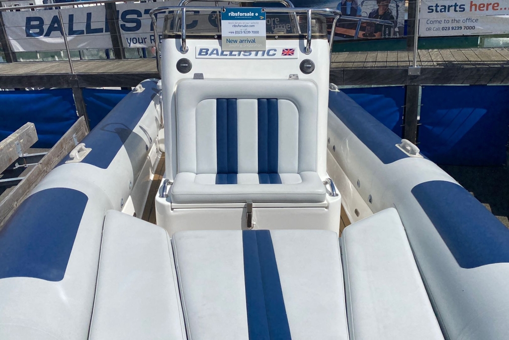 Boat Details – Ribs For Sale - 2014 Ballistic RIB 6.5 Sport RIB Evinrude ETEC 200 V6 Drive-by-Wire engine.