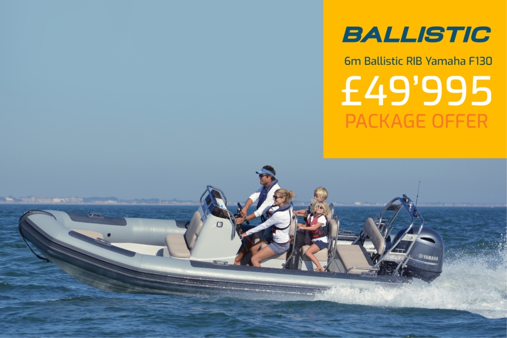 New & Second Hand RIBs & Engines for sale - 2022 Ballistic RIB 6m Yamaha F130