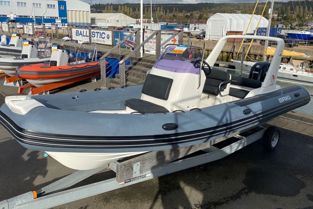 New & Second Hand RIBs & Engines for sale - 2018 Brig Eagle 650 Suzuki DF200 Extreme 1500kg Roller