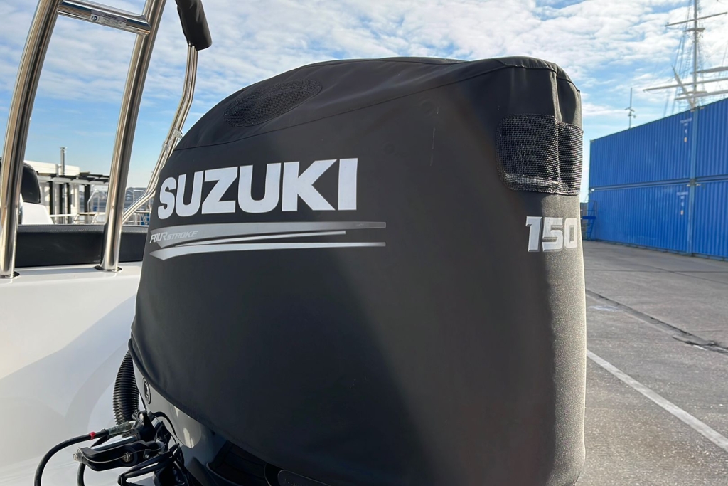 Boat Details – Ribs For Sale - 2020 Grand Goldenline 580 Suzuki BF150 With Roller Trailer