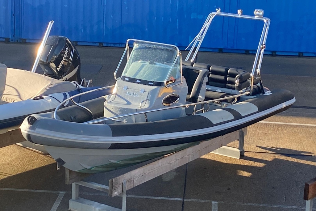 Boat Details – Ribs For Sale - 2009 Arctic Blue 23 RIB Yanmar (BMW) BY2 260hp