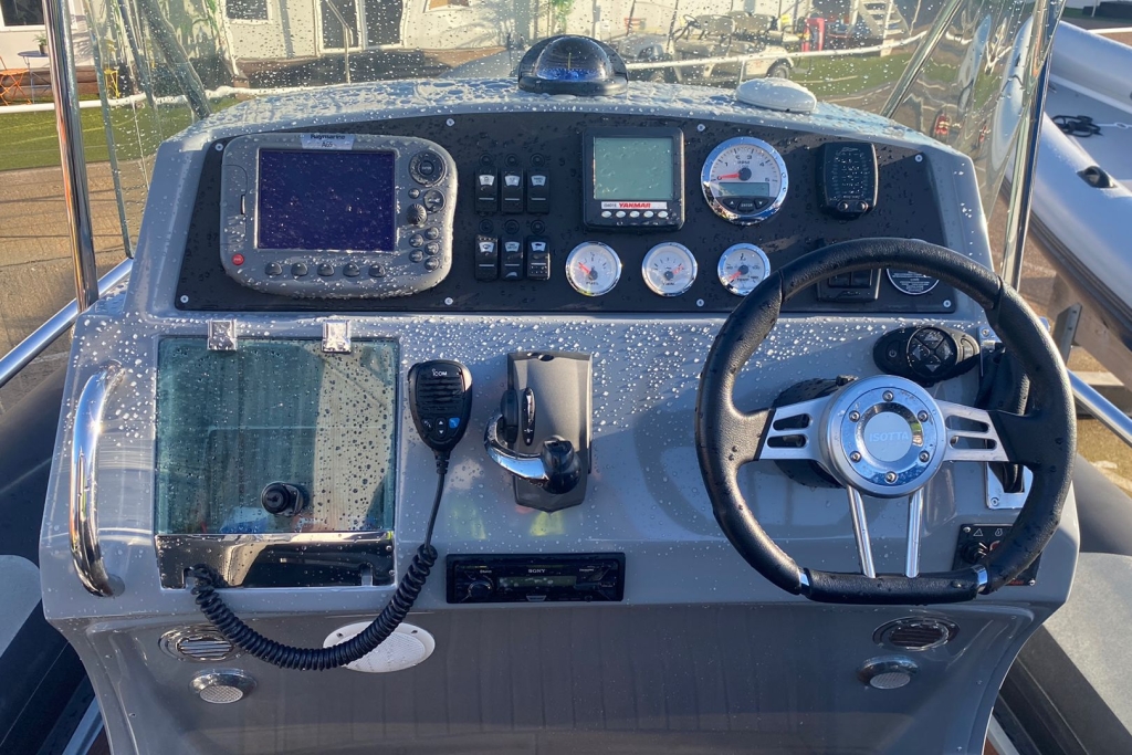 Boat Details – Ribs For Sale - 2009 Arctic Blue 23 RIB Yanmar (BMW) BY2 260hp