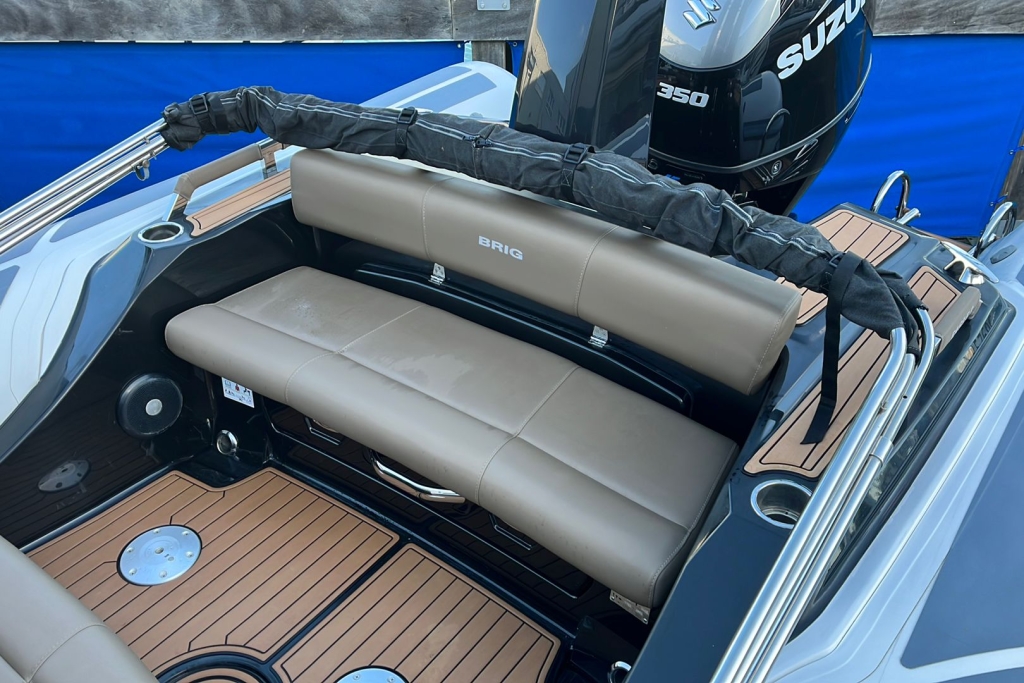 Boat Details – Ribs For Sale - 2020 Brig Eagle 8 Suzuki DF350 Extreme Twin Axle Trailer