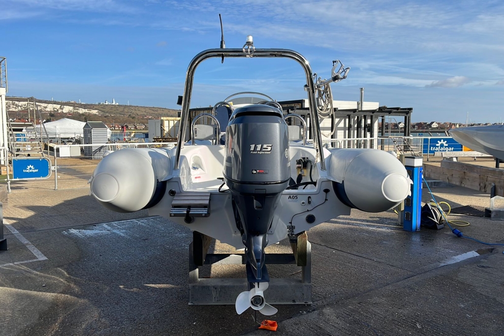 Boat Details – Ribs For Sale - 2014 Ribeye RIB A600 Playtime RIB Yamaha F115AET SBS Single Axle