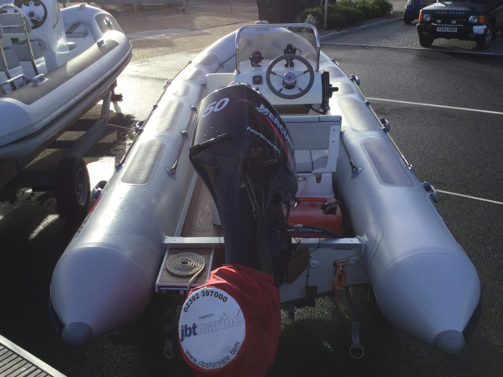 Boat Details – Ribs For Sale - Used Valiant 520 RIB with Mercury 50hp Outboard Engine and Trailer