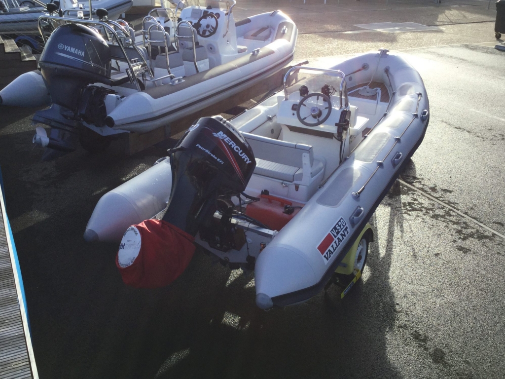 Boat Details – Ribs For Sale - Used Valiant 520 RIB with Mercury 50hp Outboard Engine and Trailer