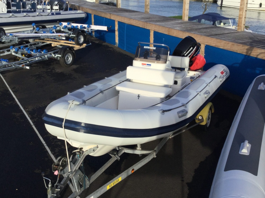 Boat Details – Ribs For Sale - Used Valiant 520 RIB with Mercury 50hp Outboard Engine and Trailer