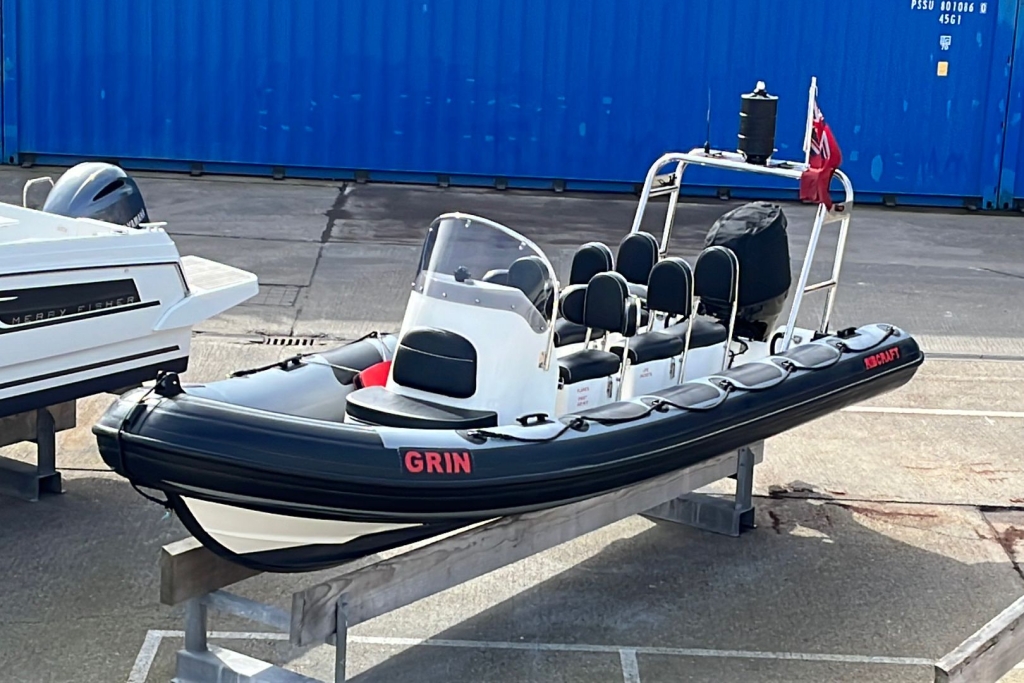 New & Second Hand RIBs & Engines for sale - 2007 Ribcraft RIB 6.4 RIB Suzuki DF175 Rapide Single Axle trailer.