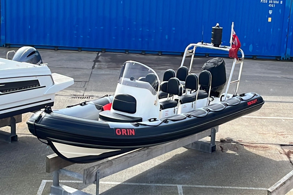 1858 - RIBCRAFT 6.4 RIB WITH SUZUKI DF175 ENGINE AND TRAILER._1.jpg