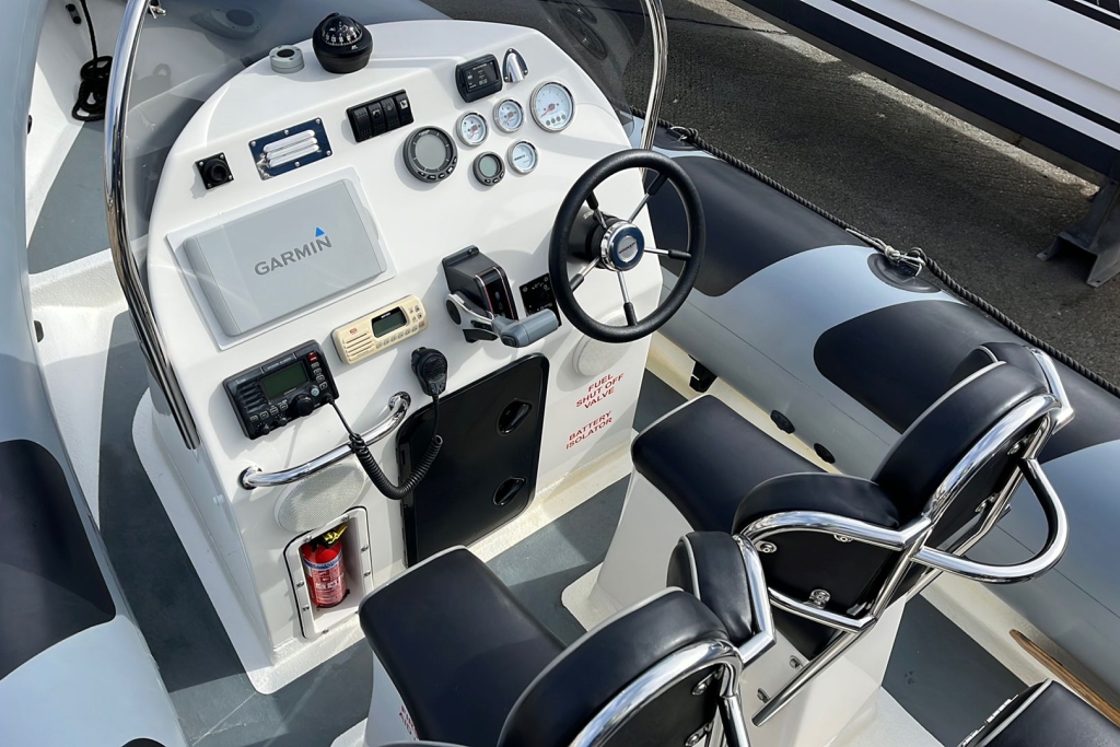 Boat Details – Ribs For Sale - 2007 Ribcraft RIB 6.4 RIB Suzuki DF175 Rapide Single Axle trailer.