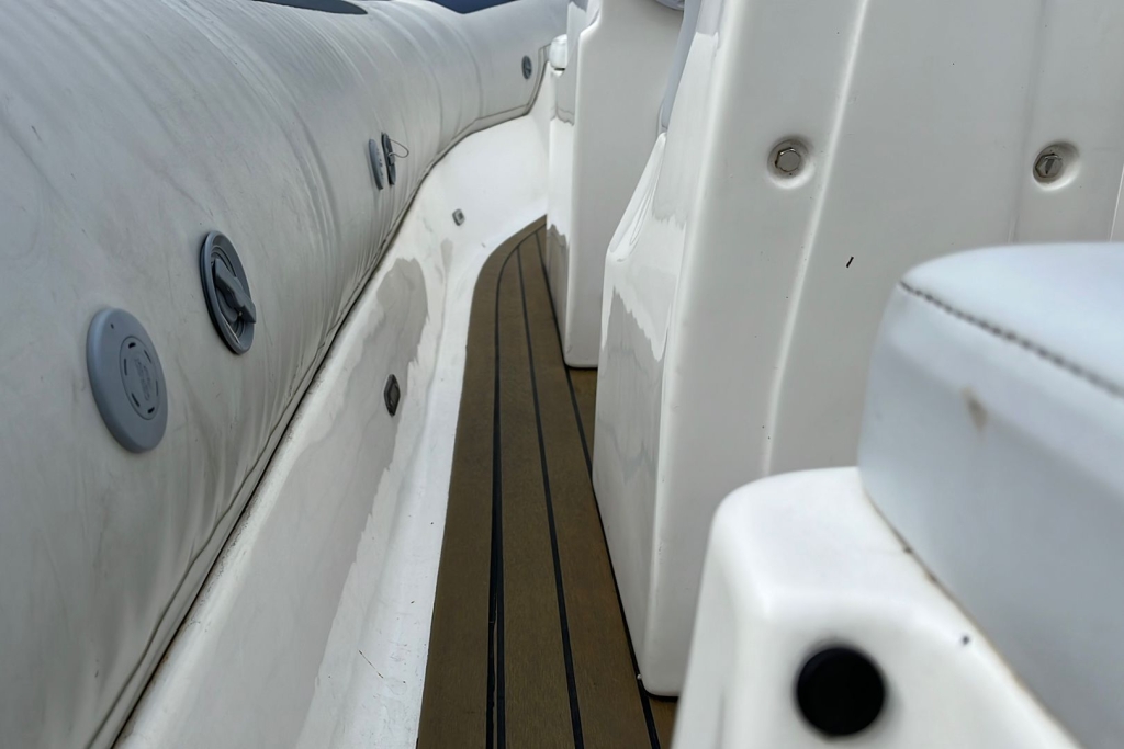 2009 Ballistic RIB 5.5 Evinrude ETEC 90 Indespension single axle trailer