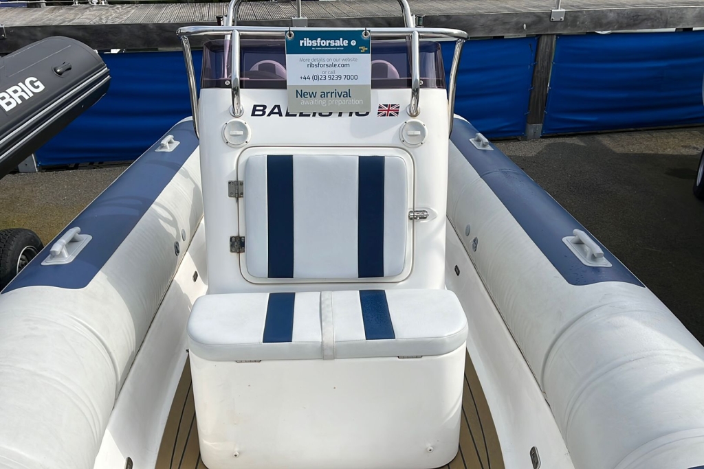 2009 Ballistic RIB 5.5 Evinrude ETEC 90 Indespension single axle trailer