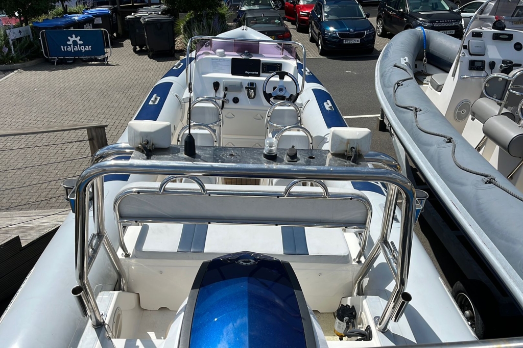 Boat Details – Ribs For Sale - 2008 Ballistic 7.8 RIB Evinrude ETEC Gen2 300 V6 (2016) Extreme Twin Axle Trailer