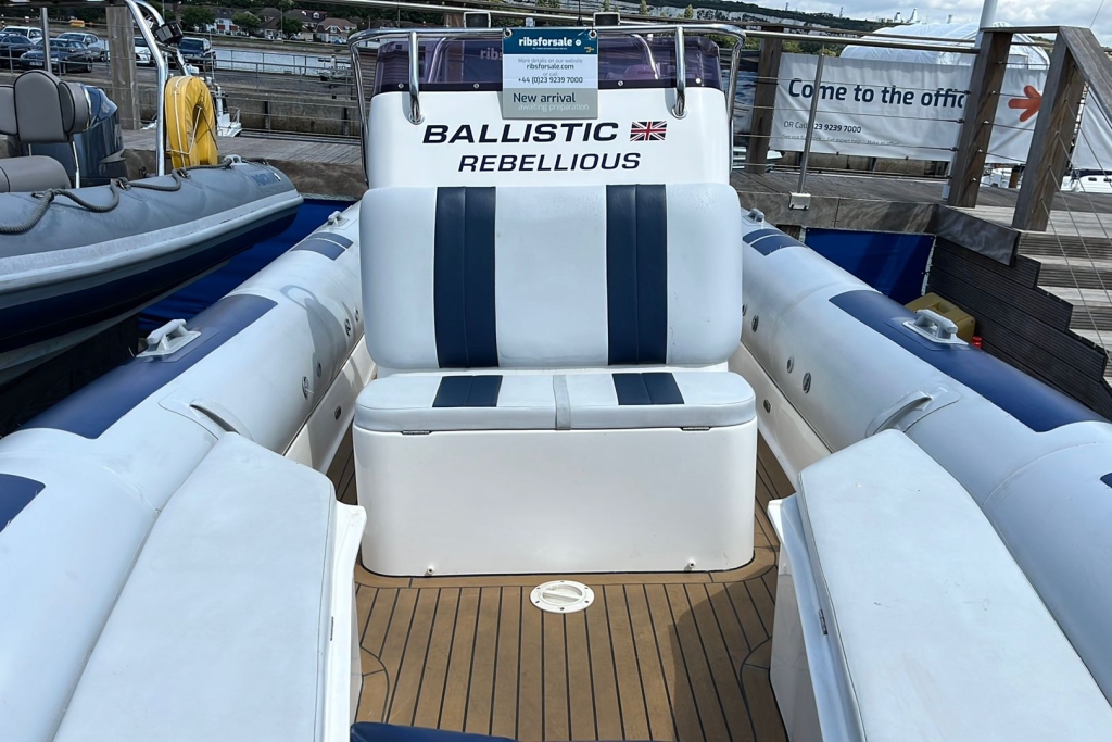 Boat Details – Ribs For Sale - 2008 Ballistic 7.8 RIB Evinrude ETEC Gen2 300 V6 (2016) Extreme Twin Axle Trailer