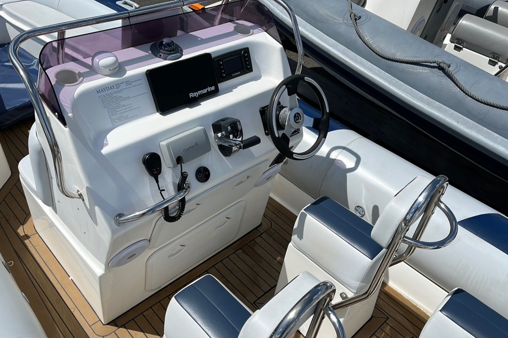 Boat Details – Ribs For Sale - 2008 Ballistic 7.8 RIB Evinrude ETEC Gen2 300 V6 (2016) Extreme Twin Axle Trailer