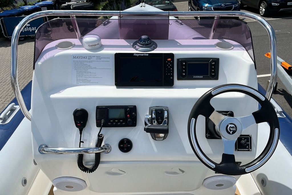 Boat Details – Ribs For Sale - 2008 Ballistic 7.8 RIB Evinrude ETEC Gen2 300 V6 (2016) Extreme Twin Axle Trailer