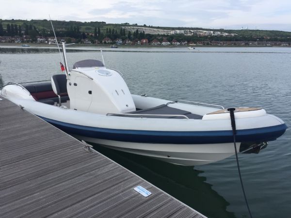 Boat Details – Ribs For Sale - Used Hunton 9.4m RIB with Volvo 370HP Diesel Inboard Engine