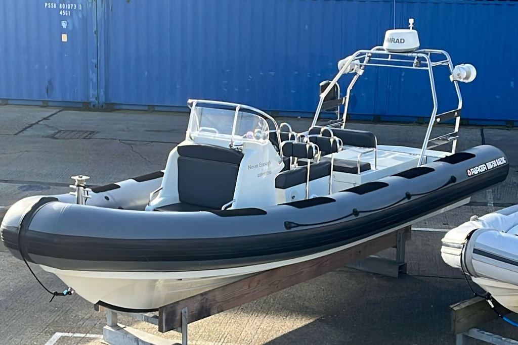 Click to see 2011 Parker RIB 750 Baltic Mercruiser 4.2 Litre Turbo Diesel