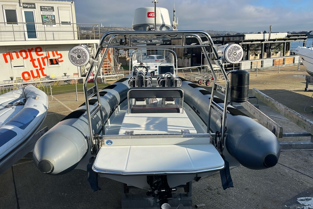 Boat Details – Ribs For Sale - 2011 Parker RIB 750 Baltic Mercruiser 4.2 Litre Turbo Diesel