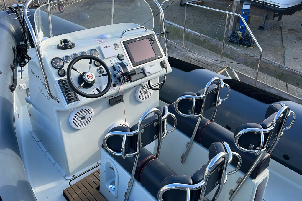 Boat Details – Ribs For Sale - 2011 Parker RIB 750 Baltic Mercruiser 4.2 Litre Turbo Diesel