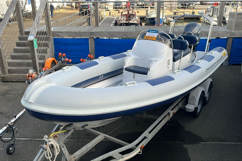 New & Second Hand RIBs & Engines for sale - 2007 Ribtec RIB 6.55 Yamaha F150 SBS 2000kg Twin Axle