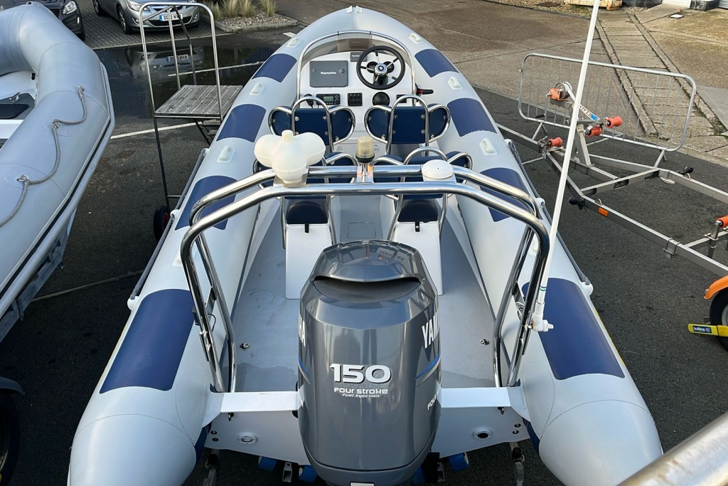 Boat Details – Ribs For Sale - 2007 Ribtec RIB 6.55 Yamaha F150 SBS 2000kg Twin Axle