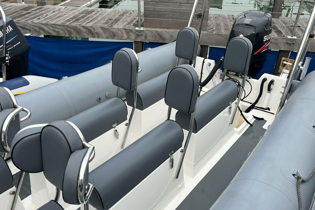 Boat Details – Ribs For Sale - 2010 Ribcraft RIB 7.8 Pro RIB Suzuki DF300 Twin axle roller trailer.