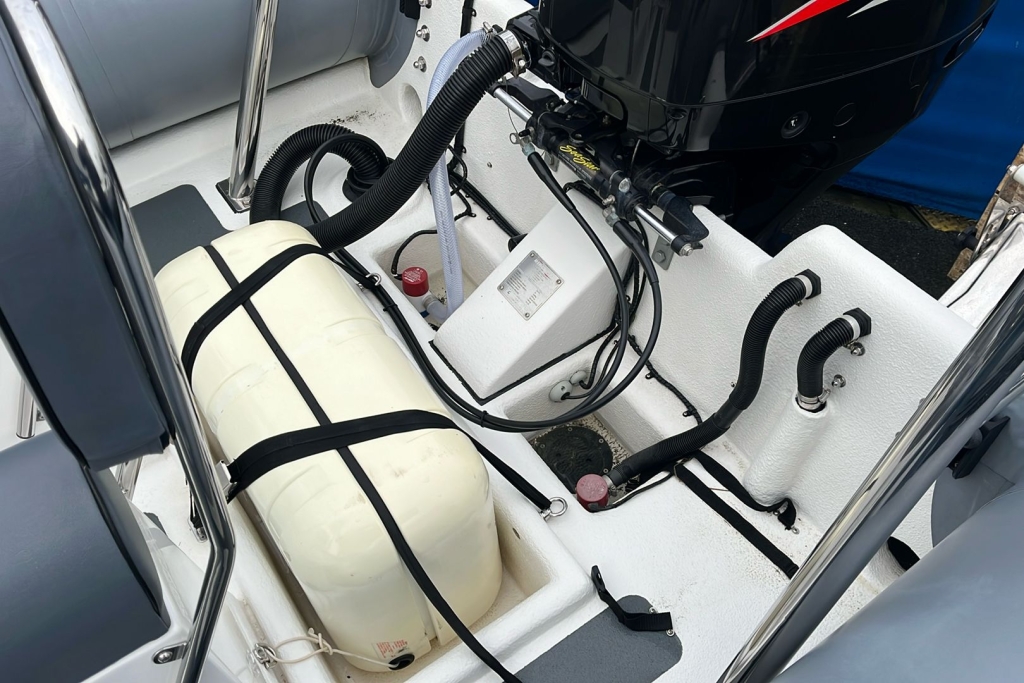 Boat Details – Ribs For Sale - 2010 Ribcraft RIB 7.8 Pro RIB Suzuki DF300 Twin axle roller trailer.
